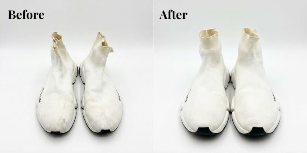 Balenciaga 白色波鞋清潔