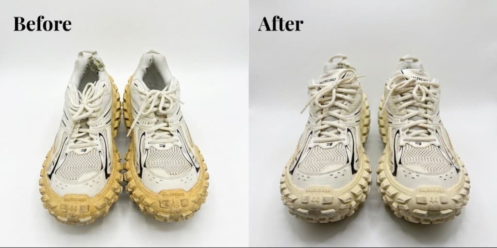 Balenciaga 鞋底氧化還原