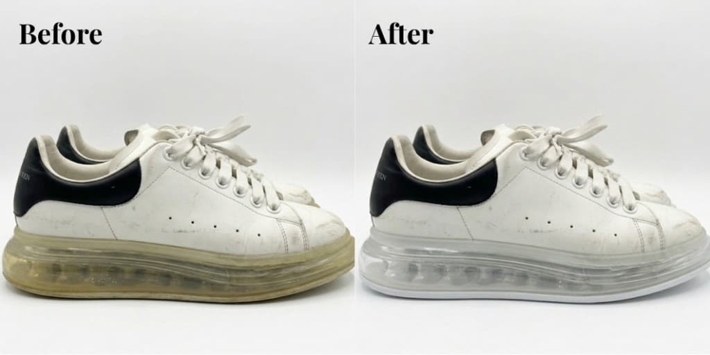Alexander McQueen 鞋底更換